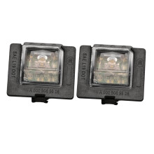 2pcs A0009069908 Car LED License Plate Light for - EQA EQB EQS X243 2022-2024 Rear Lid License Plate Light
