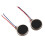 5pcs DC3V/0.1A 1.5V/0.05A 10x2.7mm Coin Mobile Phone Vibration Motor Silver 5