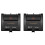 2X Car Dashboard Emergency  Button Assembly Double Flash Button Warning Llight Button for  Vios Yaris 1