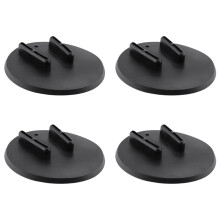4X Motorcycle Kickstand Pad Kick Stand Coaster Puck for Touring Sportster