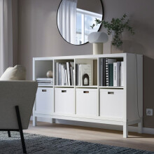 IKEA KALLAX 8 Cube Unit with Underframe 147x94