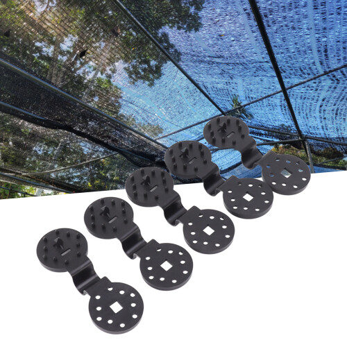 40 Stück Sonnenschutznetz Clips Kunststoff Halter