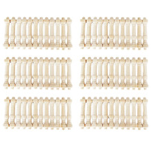 72 Stück DIY Spindeln Baluster Holz Puppen Haus Miniatur Treppen Geländer Dekoration Spielzeug Im Maßstab 1:12