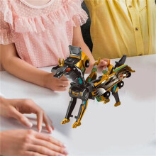 2X Magic Transformation Super Combination Car Toy 2 in 1 Kids Magnetic Collision Transforming Car Diy Toy Gift B