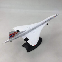 2X 1/200 Concorde Supersonic Passenger Aircraft Air British Airways Modelo para Coleção de Exibição Estática