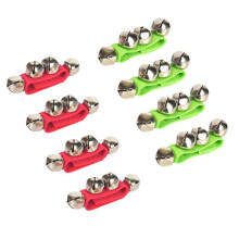 8PCS Wrist Band Jingle Bells, Christmas Wrist Bells Percussion Musical Rhythm Toys for Christmas 8.5Inch