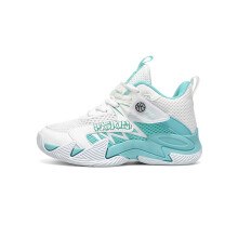 (white moon, 35) Kinder-Sportschuhe, Schulspiel, rutschfest, stoßdämpfend, Basketballschuhe, tägliche Outdoor-Sportarten, hohe Mesh-Laufschuhe