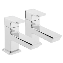 MIRA SHOWERS EVOCO BASIN PILLAR TAPS PAIR MODEL 2.1977.018