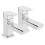 Mira-Showers MIRA SHOWERS EVOCO BASIN PILLAR TAPS PAIR MODEL 2.1977.018 1