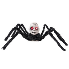 Halloween Animatronic  Gezicht Spin Beweging Geactiveerd Gloeiende Ogen Geluidsgestuurd Eng Lopend Speelgoed Spookhuis Rekwisiet