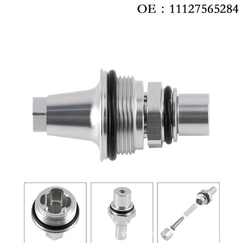 PCV-Ventildeckel-Aluminium-Abdeckungssatz 11127565284 für  N54 E90 E91 E92 E82 E88 E89 E60 E61 E71 Twin Turbo 1