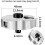Double Function Thumbwheel Ratchet Wrench 1/4'' Drive Ratchet Handle Dual   Finger Ratchet 3/8'' 4
