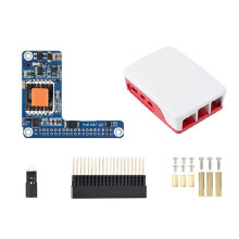 PoE/PoE+ HAT (J) Biedt Zowel Netwerk- Als Stroomvoorziening in Één Ethernet-Kabel voor Raspberry Pi 5/cm 5 met Behuizing
