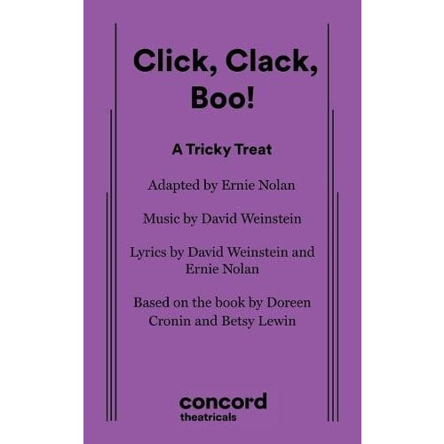 Click Clack BOO by Ernie Nolan Paperback Book