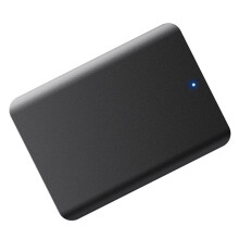 Small Black Portable 2TB Hard Drive External Hard Drive High-Speed USB 3.2 Gen1 for Laptop PC