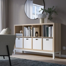 IKEA KALLAX 8 Cube Unit with Underframe 147x94