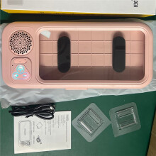 Waterdichte Touchscreen Telefoonhouder met Vaste Beugel voor in de Badkamer, Kleine Speaker