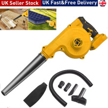 Cordless Leaf Blower for Dewalt 18/20V Battery 2-in-1 Electric Leaf BlowerVacuum