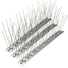 Bird Fence Spikes Pigeon Squirrel Cat Rodent Stainless Steel Metal 2-20M