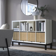 IKEA KALLAX 8 Cube Unit with Underframe 147x94