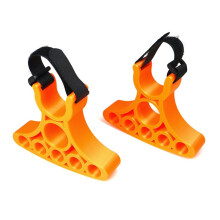 Support de Réparation de Vélo 2 Pièces, Support de Guidon Réglable, Design Ergonomique, Prise Stable, Stationnement à L'Envers A
