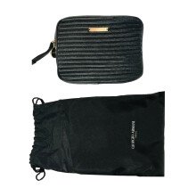 Giorgio Armani Black Make Up Pouch Small