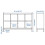 IKEA KALLAX Underframe Unit 4 Drawers 147x94 2