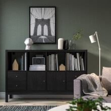 KEA KALLAX Unit Underframe with 2 Doors&4 Drawers