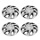 Radkappe 15 Zoll 4er Set Universal ABS 1