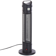 Freestanding Infrared Patio Heater KRAKATOA 1000 W Black