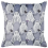 Beliani Throw Cushion FANATE Velvet 45 x 45 cm Grey Abstract Pattern 1