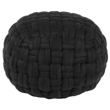 Pouffe HOPA Velvet Black