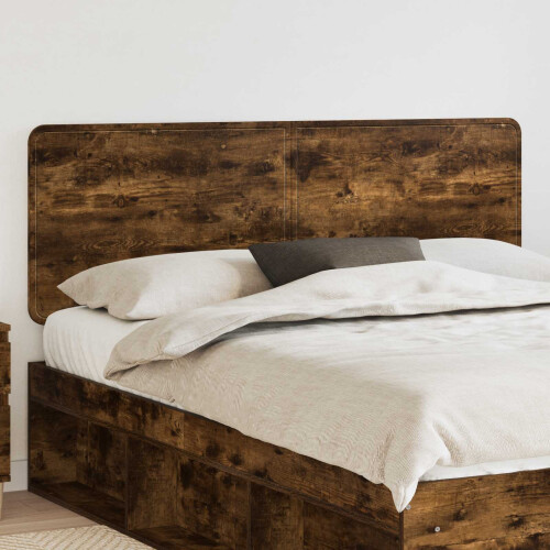VidaXL vidaXL Headboard Smoked Oak Engineered wood