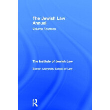 The Jewish Law Annual Volume 14 by Boston Univ The Institute of Jewish