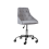 Beliani Desk Chair PARRISH Velvet Grey 1