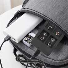 4 Slots Fast Battery Charger with LED Indicators for 9V Ni-MH/Ni-Cd/Li-Ion Rechargeable Batteries