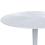 Beliani Side Table EUCLA Metal White 4