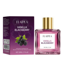 (50ml) Blackberry Floral Fragrance Non-Alcohol Perfume Spray 50ml - Long-Lasting Fresh Scent for Women