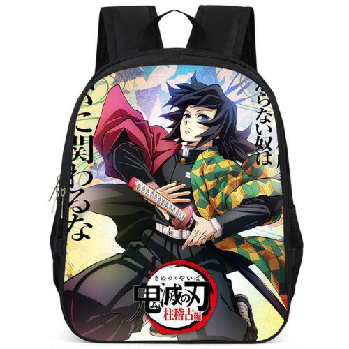 (13) Demon Slayer Hashira Training Arc Backpack Large Capacity Student School Bag 2