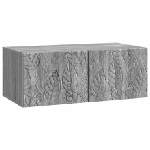 vidaXL Wall-Mounted TV Cabinet 78.5 x 31 cm Grey Sonoma