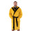 Star Trek (Medium) Star Trek Hooded Bathrobe (Mens Yellow) 1