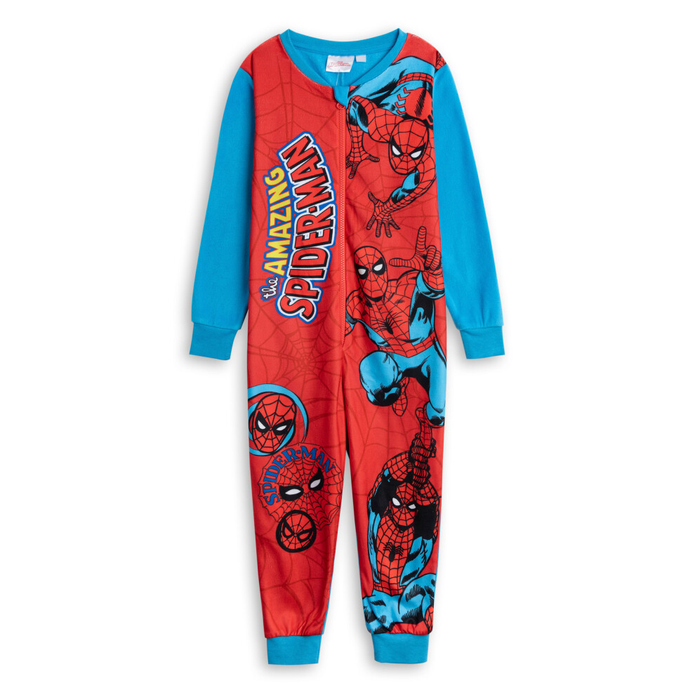 Marvel (2-3 Years) Spiderman Onesie (Boys Red)