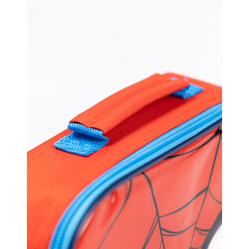 Spiderman Marvel Spiderman Lunch Bag Bottle and 3 Snack Pot (Boys Red) 2