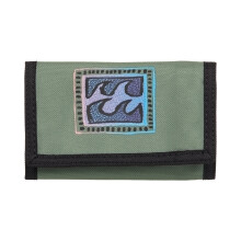 (One Size, Hedge Green) Billabong Tribong Lite Tri-Fold Wallet