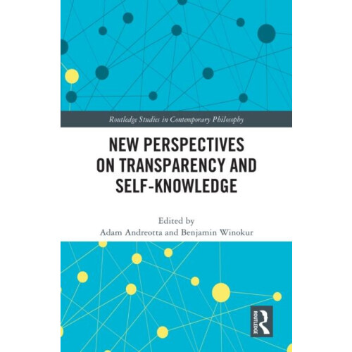 New Perspectives on Transparency and SelfKnowledge Hardcover Book