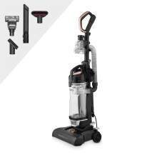 Tower Reach Bagless Upright Vacuum Cleaner with Cyclonic Technology, Washable Filter, T108001BLGPET