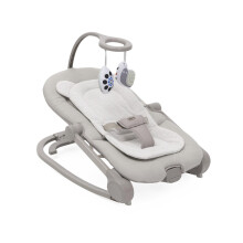 Chicco Mia Rocker and Toddler Chair, 2 Recline Positions and Rocking Modes, Fossil, 05087220190000