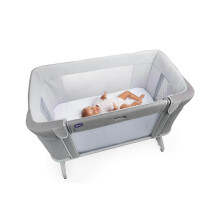 Chicco Next2Me Forever Bedside Crib & Cot, Ash Grey, 08079650610000