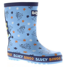 (Blue, 8 (Children's)) Bluey Boys Wellies Bluey And Bingo Well Rubber Character Blue UK Size