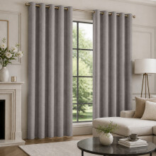 (66W x 72D-Curtain Pair, Mocha) 260GSM Linen Curtains Blackout Thermal Insulated Drapes | 100% Light Blocking & Ready Made